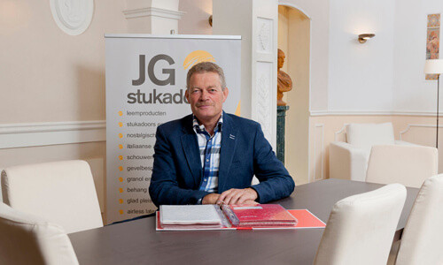jan onderwater van jg stukadoors Hillegom
