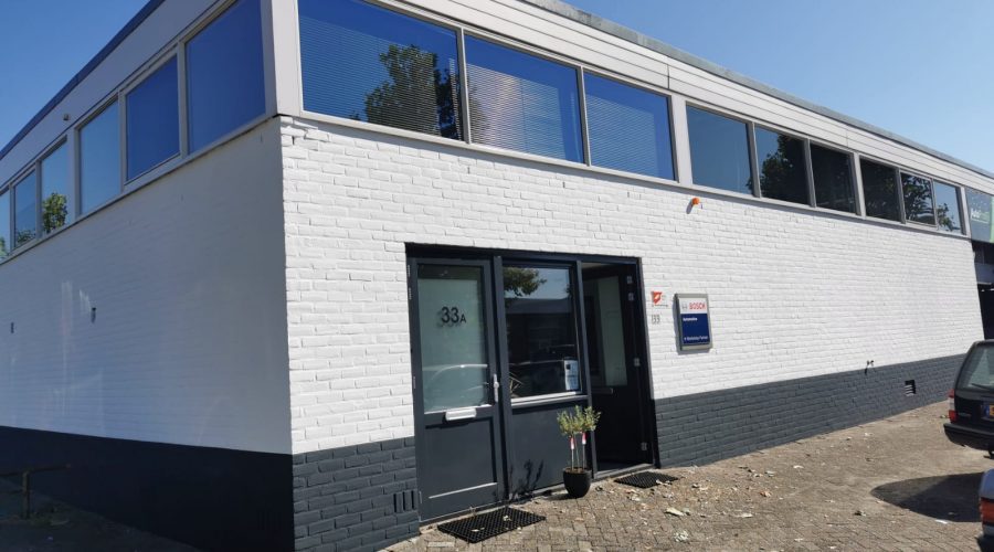 sauswerk gevel opdracht jg stukadoors