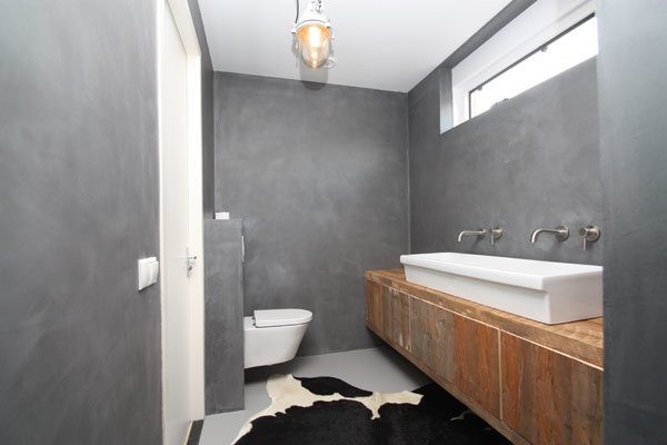 CemColori Beton Cire in de badkamer